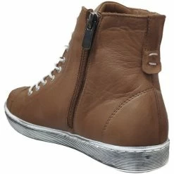 Andrea Conti 0027913 baskets Couleur Marron clair cuir 10 Andrea Conti 0027913 baskets Couleur Marron clair cuir -Andrea Conti Boutique 18249325 500 D